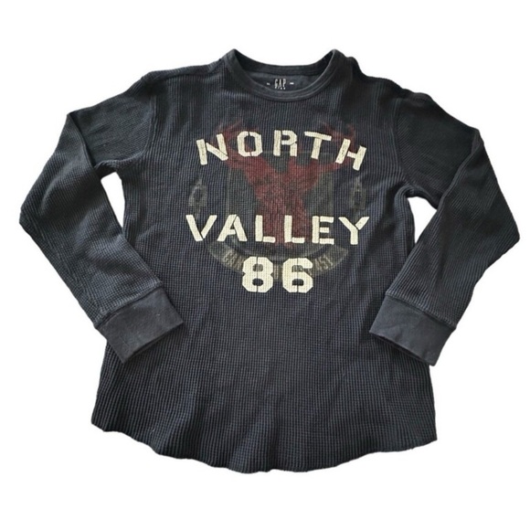 Gap Kids North Valley Thermal Log Sleeve Shirt size: M(8) - Picture 1 of 3